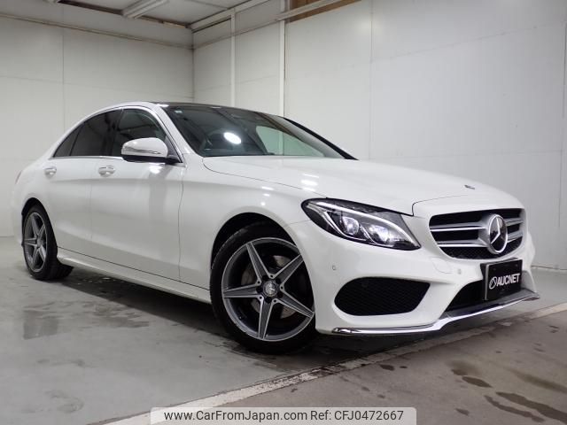 mercedes-benz c-class 2015 quick_quick_RBA-205042_WDD2050422F133582 image 1