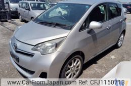 toyota ractis 2011 -TOYOTA--Ractis DBA-NSP120--NSP120-2018707---TOYOTA--Ractis DBA-NSP120--NSP120-2018707-