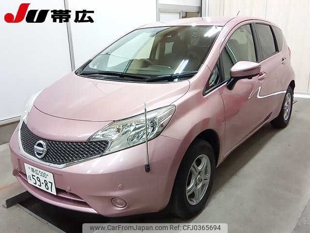 nissan note 2015 -NISSAN 【帯広 500ﾎ5987】--Note NE12--052532---NISSAN 【帯広 500ﾎ5987】--Note NE12--052532- image 1