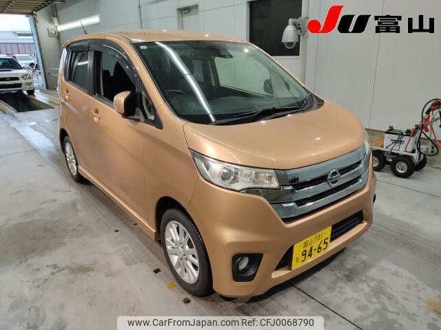 nissan dayz 2014 -NISSAN 【富山 581ﾅ9465】--DAYZ B21W--B21W-0201416---NISSAN 【富山 581ﾅ9465】--DAYZ B21W--B21W-0201416- image 1