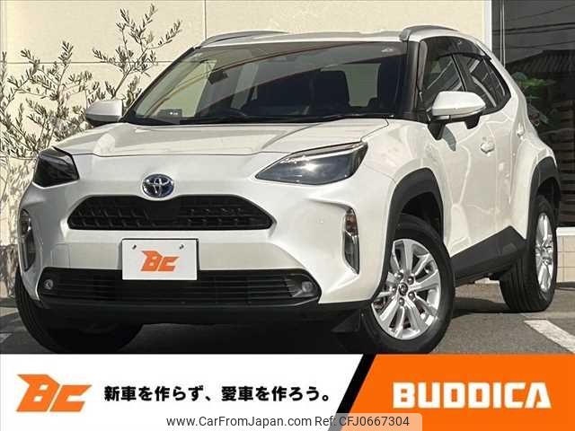 toyota yaris-cross 2021 -TOYOTA--ﾔﾘｽｸﾛｽ ﾊｲﾌﾞﾘｯﾄﾞ 6AA-MXPJ10--MXPJ10-3023046---TOYOTA--ﾔﾘｽｸﾛｽ ﾊｲﾌﾞﾘｯﾄﾞ 6AA-MXPJ10--MXPJ10-3023046- image 1