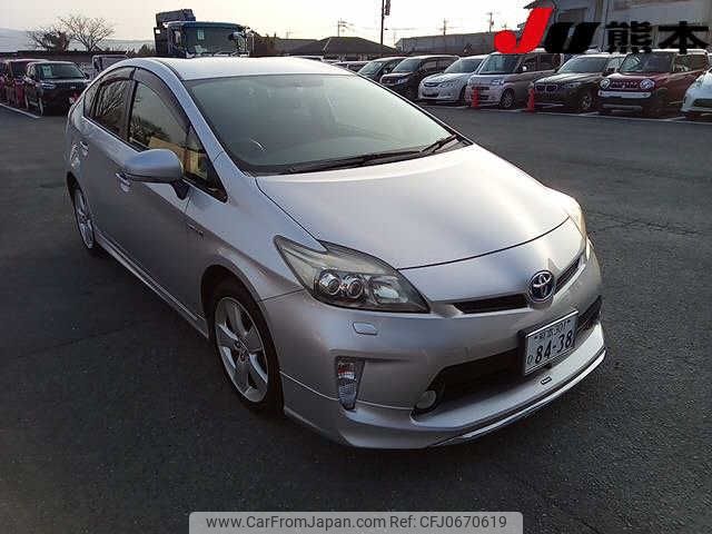 toyota prius 2012 -TOYOTA 【熊本 301ﾋ8438】--Prius ZVW30--5410670---TOYOTA 【熊本 301ﾋ8438】--Prius ZVW30--5410670- image 1