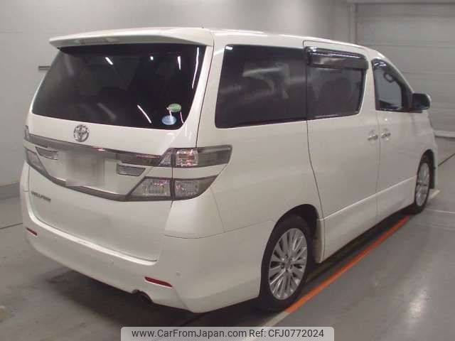 toyota vellfire 2012 -TOYOTA--Vellfire DBA-ANH20W--ANH20-8217344---TOYOTA--Vellfire DBA-ANH20W--ANH20-8217344- image 2