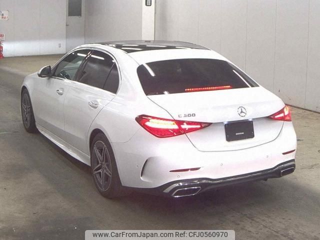 mercedes-benz c-class 2021 quick_quick_5AA-206042C_W1K2060422F015834 image 2