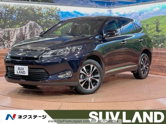 toyota harrier 2016 -TOYOTA--Harrier DBA-ZSU60W--ZSU60-0075253---TOYOTA--Harrier DBA-ZSU60W--ZSU60-0075253- image 1