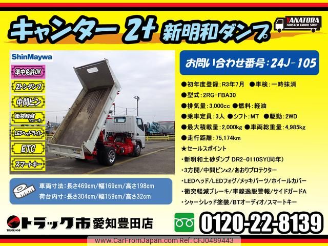 mitsubishi-fuso canter 2021 GOO_NET_EXCHANGE_0206393A30241125W001 image 2