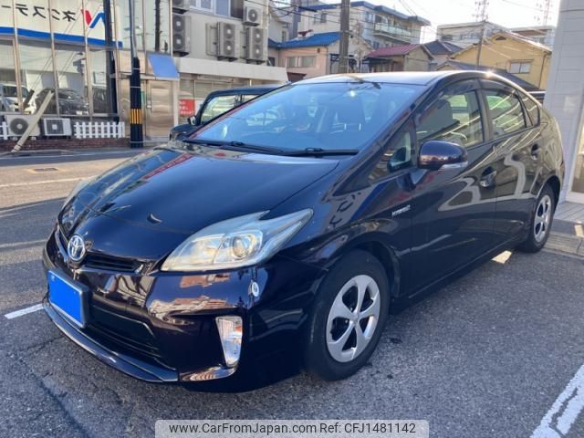 toyota prius 2013 -TOYOTA--Prius DAA-ZVW30--ZVW30-5590087---TOYOTA--Prius DAA-ZVW30--ZVW30-5590087- image 1