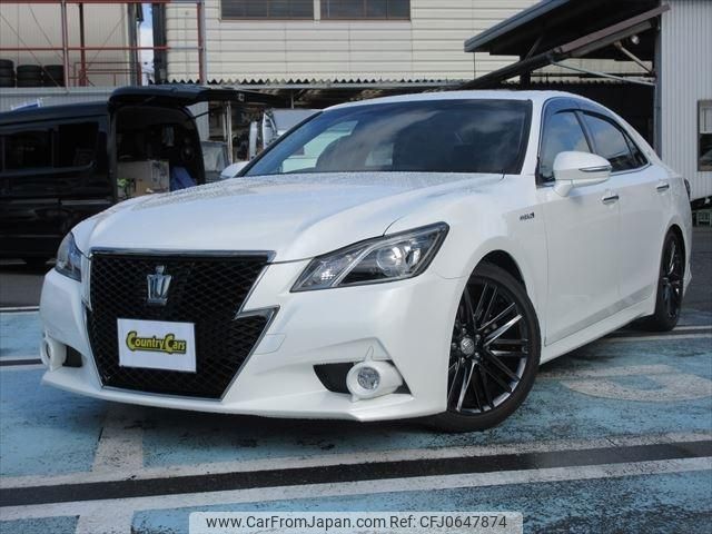 toyota crown 2015 -TOYOTA 【滋賀 301ﾐ5707】--Crown AWS210--6082631---TOYOTA 【滋賀 301ﾐ5707】--Crown AWS210--6082631- image 1