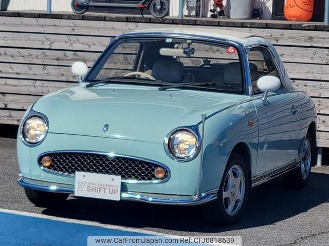 nissan figaro 1991 -NISSAN--Figaro FK10--008465---NISSAN--Figaro FK10--008465- image 1