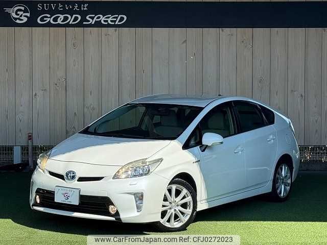 toyota prius 2012 -TOYOTA--Prius DAA-ZVW30--ZVW30-1585985---TOYOTA--Prius DAA-ZVW30--ZVW30-1585985- image 1