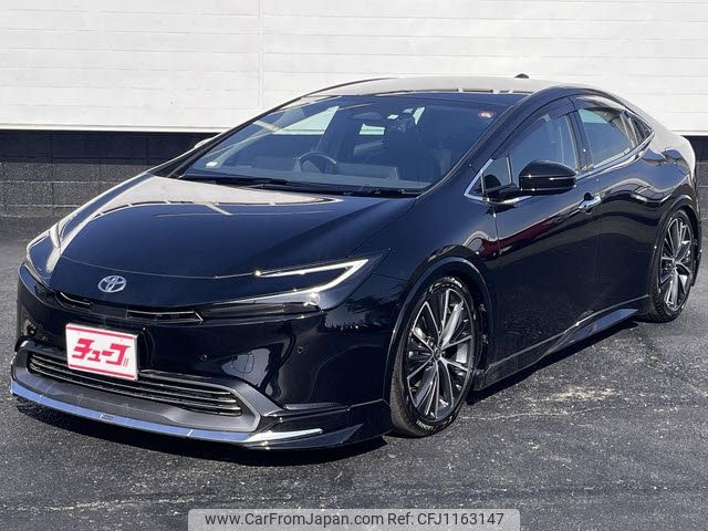 toyota prius 2023 -TOYOTA--Prius 6AA-MXWH60--MXWH60-4002307---TOYOTA--Prius 6AA-MXWH60--MXWH60-4002307- image 1