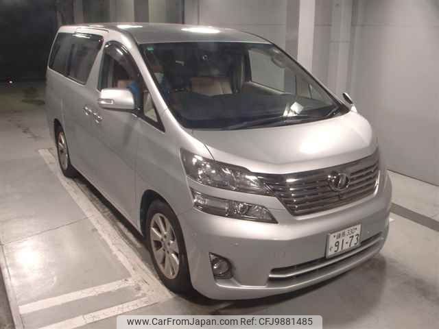 toyota vellfire 2008 -TOYOTA 【練馬 330ｽ9173】--Vellfire GGH20W-8017483---TOYOTA 【練馬 330ｽ9173】--Vellfire GGH20W-8017483- image 1