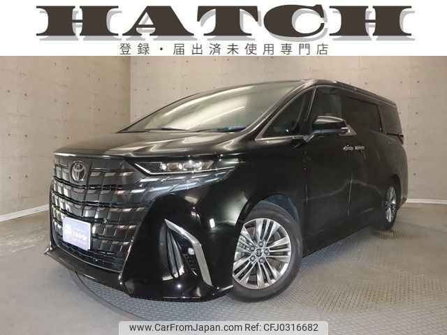 toyota alphard 2023 -TOYOTA--Alphard 3BA-AGH40W--AGH40-0004952---TOYOTA--Alphard 3BA-AGH40W--AGH40-0004952- image 1