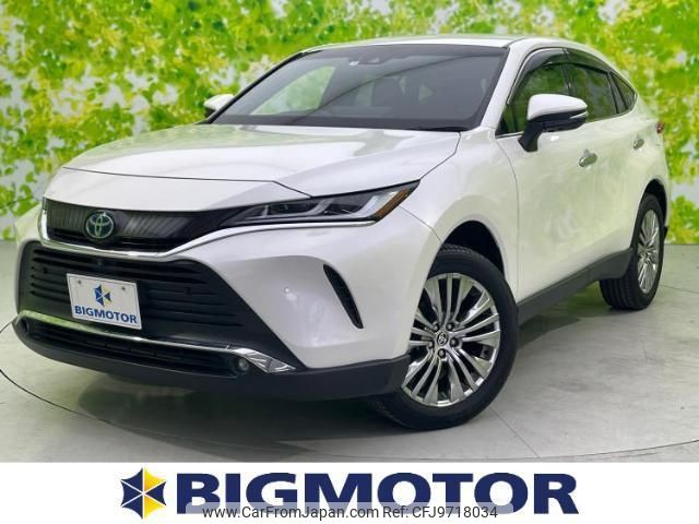 toyota harrier-hybrid 2021 quick_quick_6AA-AXUH80_AXUH80-0027876 image 1