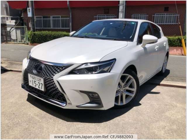 lexus ct 2018 -LEXUS 【福岡 332ﾃ1527】--Lexus CT DAA-ZWA10--ZWA10-2329530---LEXUS 【福岡 332ﾃ1527】--Lexus CT DAA-ZWA10--ZWA10-2329530- image 1