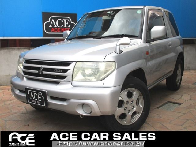 mitsubishi pajero-io 2002 -MITSUBISHI--Pajero io GH-H67W--H67W-5201586---MITSUBISHI--Pajero io GH-H67W--H67W-5201586- image 1