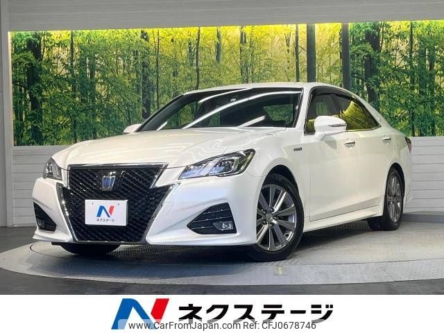 toyota crown 2017 -TOYOTA--Crown DAA-AWS210--AWS210-6120673---TOYOTA--Crown DAA-AWS210--AWS210-6120673- image 1