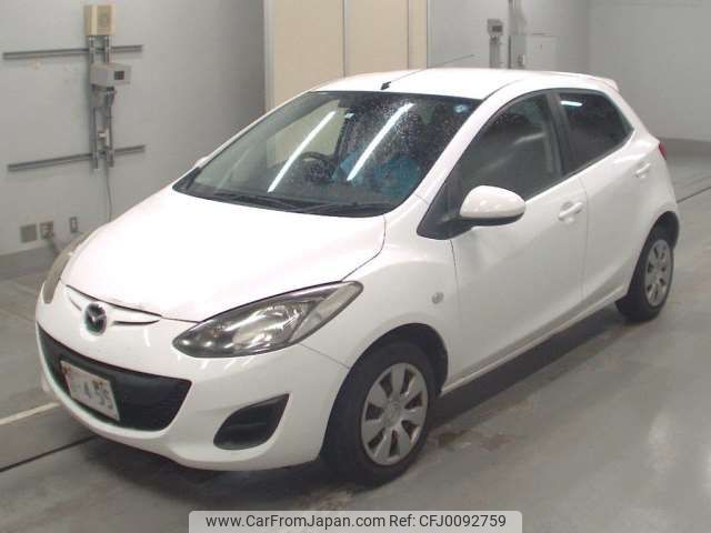 mazda demio 2013 -MAZDA--Demio DBA-DE3FS--DE3FS-555607---MAZDA--Demio DBA-DE3FS--DE3FS-555607- image 1