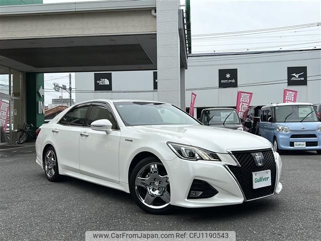 toyota crown 2017 -TOYOTA--Crown DAA-AWS210--AWS210-6126890---TOYOTA--Crown DAA-AWS210--AWS210-6126890- image 1