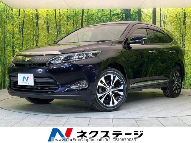 toyota harrier 2016 -TOYOTA--Harrier DBA-ZSU60W--ZSU60-0080949---TOYOTA--Harrier DBA-ZSU60W--ZSU60-0080949- image 1