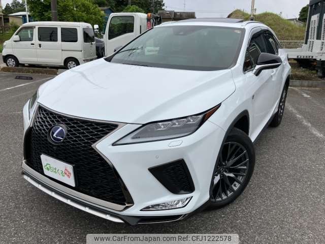 lexus rx 2022 -LEXUS 【千葉 332ｽ 332】--Lexus RX 6AA-GYL20W--GYL20-0016155---LEXUS 【千葉 332ｽ 332】--Lexus RX 6AA-GYL20W--GYL20-0016155- image 1