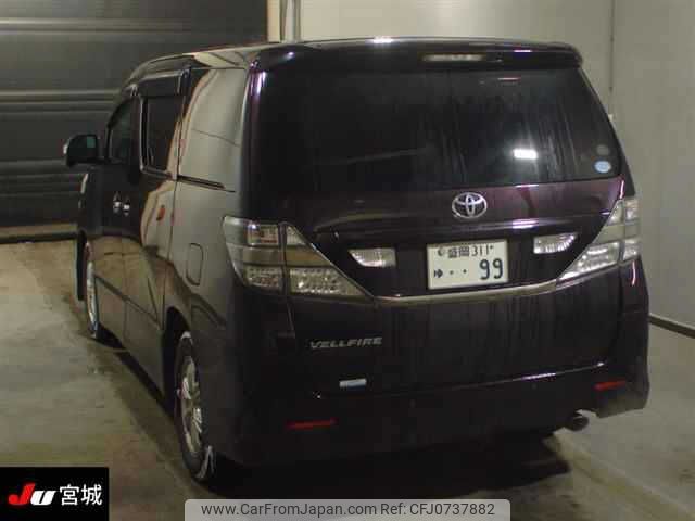 toyota vellfire 2010 -TOYOTA 【盛岡 311ﾕ99】--Vellfire ANH25W-8025876---TOYOTA 【盛岡 311ﾕ99】--Vellfire ANH25W-8025876- image 2