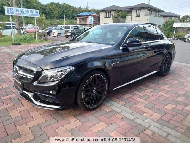 mercedes-benz c-class 2017 quick_quick_CBA-205087_WDD2050872F369279 image 1