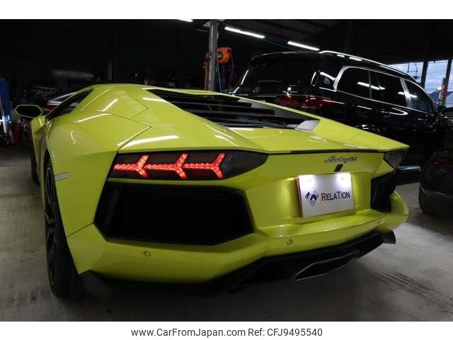 lamborghini aventador 2014 quick_quick_ABA-47L539_ZHWEC1ZD2FLA03380 image 2