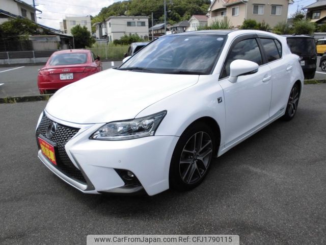 lexus ct 2014 CFJ1790115 image 1