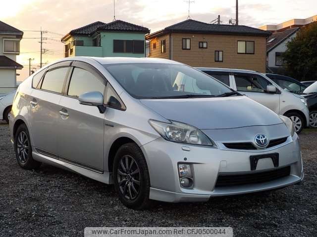 toyota prius 2010 -TOYOTA--Prius DAA-ZVW30--ZVW30-5153986---TOYOTA--Prius DAA-ZVW30--ZVW30-5153986- image 1