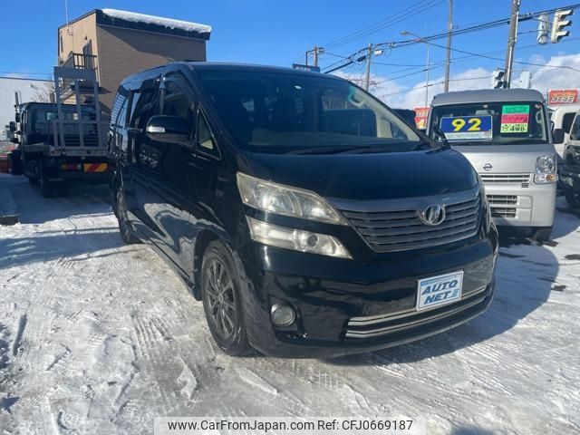 toyota vellfire 2010 -TOYOTA 【函館 300ﾜ8352】--Vellfire ANH25W--8021052---TOYOTA 【函館 300ﾜ8352】--Vellfire ANH25W--8021052- image 1