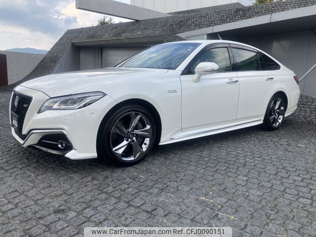 toyota crown 2018 -TOYOTA--Crown 6AA-GWS224--GWS224-1004463---TOYOTA--Crown 6AA-GWS224--GWS224-1004463- image 2