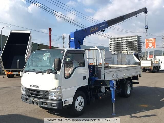 isuzu elf-truck 2019 -ISUZU--Elf TPG-NKR85AR--NKR85-****214---ISUZU--Elf TPG-NKR85AR--NKR85-****214- image 1