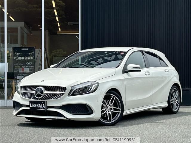 mercedes-benz a-class 2018 -MERCEDES-BENZ--Benz A Class DBA-176042--WDD1760422J746113---MERCEDES-BENZ--Benz A Class DBA-176042--WDD1760422J746113- image 1