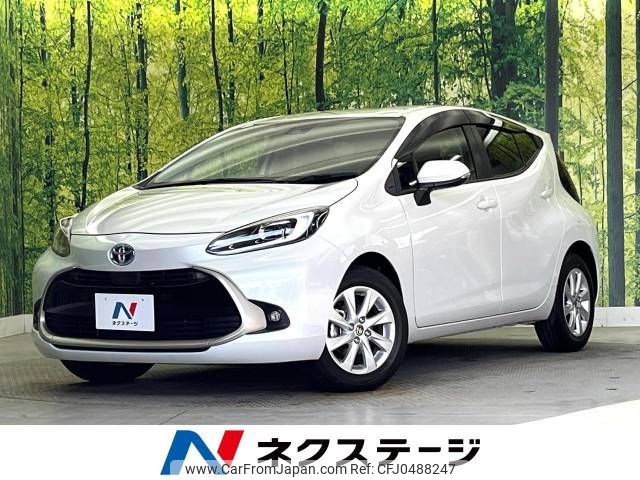 toyota aqua 2021 -TOYOTA--AQUA 6AA-MXPK11--MXPK11-2017693---TOYOTA--AQUA 6AA-MXPK11--MXPK11-2017693- image 1