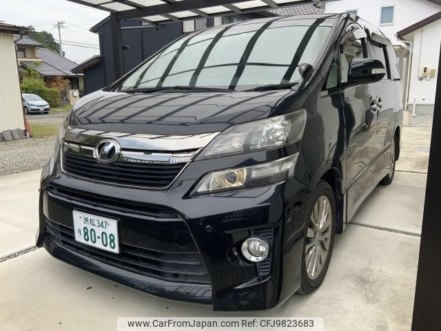 toyota vellfire 2013 -TOYOTA--Vellfire DBA-ANH20W--ANH20-8290672---TOYOTA--Vellfire DBA-ANH20W--ANH20-8290672- image 1