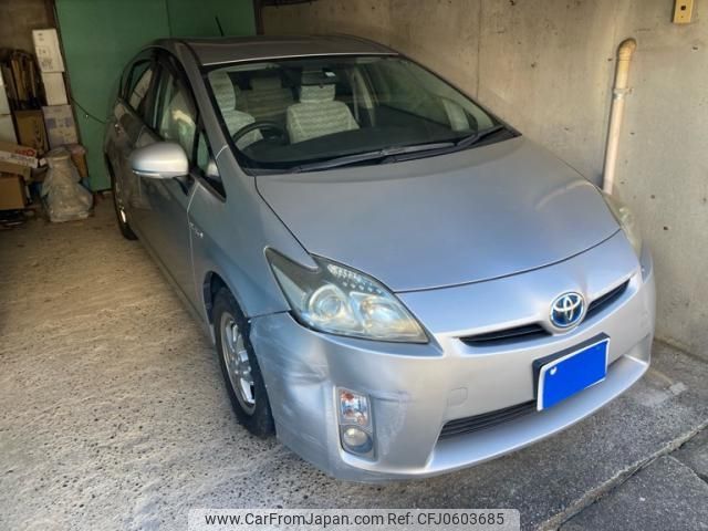 toyota prius 2010 -TOYOTA--Prius DAA-ZVW30--ZVW30-1241009---TOYOTA--Prius DAA-ZVW30--ZVW30-1241009- image 1