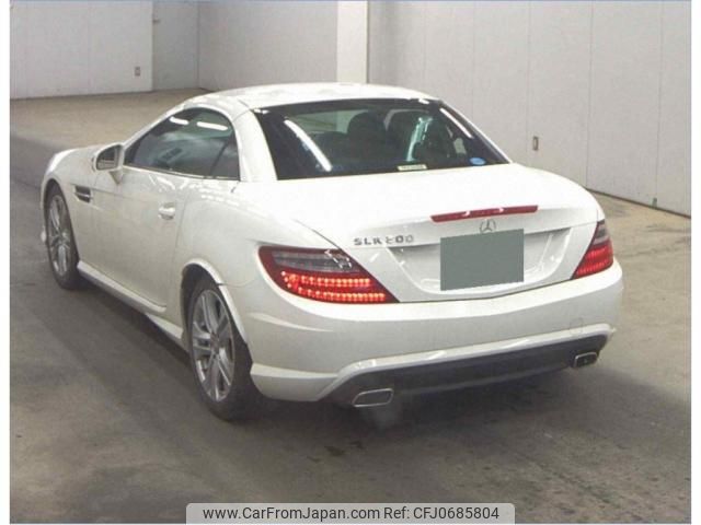 mercedes-benz slk-class 2012 quick_quick_DBA-172448_WDD1724482F041759 image 2