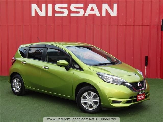 nissan note 2018 -NISSAN--Note DBA-E12--E12-574081---NISSAN--Note DBA-E12--E12-574081- image 1