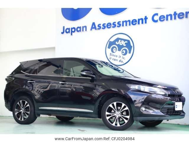 toyota harrier 2015 -TOYOTA--Harrier DBA-ZSU60W--ZSU60-0068229---TOYOTA--Harrier DBA-ZSU60W--ZSU60-0068229- image 1