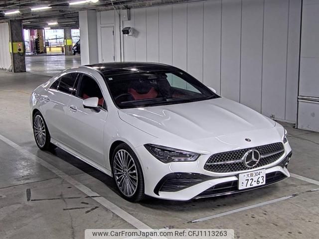 mercedes-benz cla-class 2024 -MERCEDES-BENZ--Benz CLA W1K1183122N501107---MERCEDES-BENZ--Benz CLA W1K1183122N501107- image 1