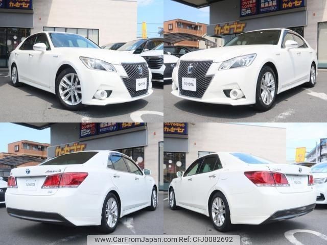 toyota crown 2014 -TOYOTA--Crown DAA-AWS210--AWS210-6058785---TOYOTA--Crown DAA-AWS210--AWS210-6058785- image 2