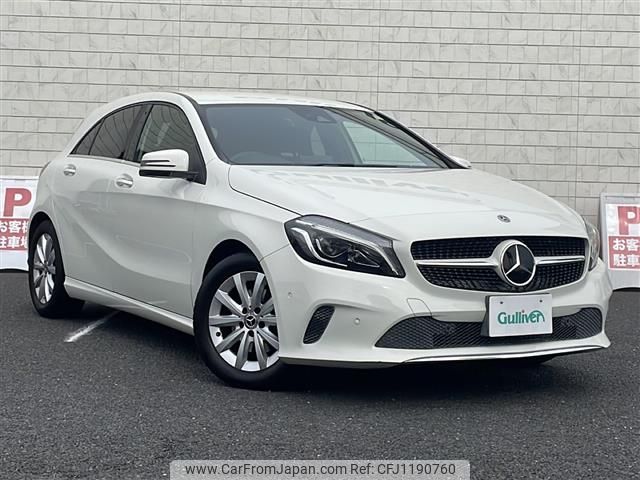 mercedes-benz a-class 2018 -MERCEDES-BENZ--Benz A Class DBA-176042--WDD1760422J735717---MERCEDES-BENZ--Benz A Class DBA-176042--WDD1760422J735717- image 1