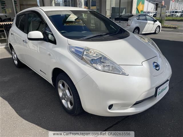 nissan leaf 2015 -NISSAN--Leaf ZAA-AZE0--AZE0-121107---NISSAN--Leaf ZAA-AZE0--AZE0-121107- image 1