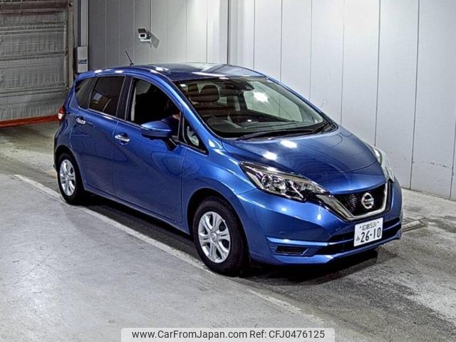 nissan note 2018 -NISSAN 【広島 531み2610】--Note E12-607227---NISSAN 【広島 531み2610】--Note E12-607227- image 1