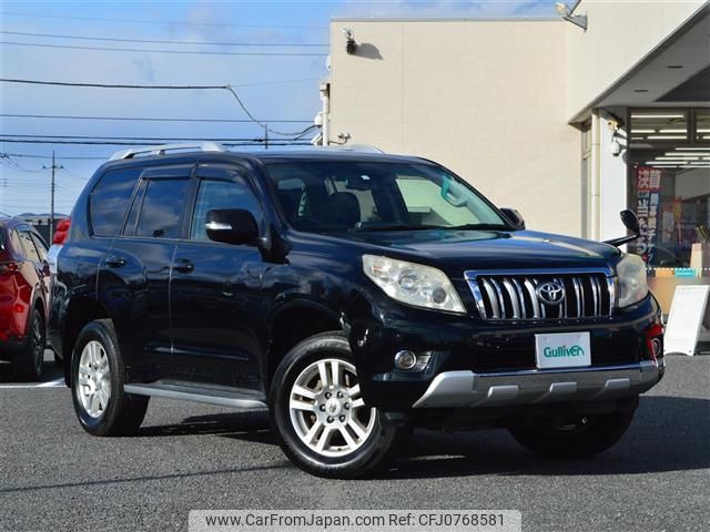 toyota land-cruiser-prado 2010 -TOYOTA--Land Cruiser Prado CBA-GRJ151W--GRJ151-0001592---TOYOTA--Land Cruiser Prado CBA-GRJ151W--GRJ151-0001592- image 1