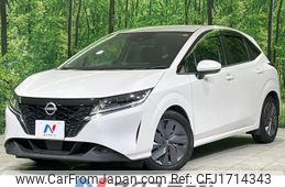 nissan note 2021 CFJ1714343