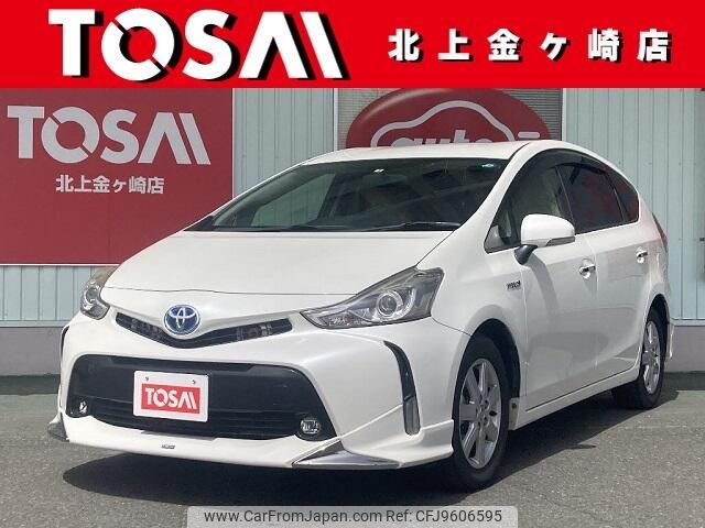 toyota prius-α 2015 -TOYOTA--Prius α DAA-ZVW41W--ZVW41-3391992---TOYOTA--Prius α DAA-ZVW41W--ZVW41-3391992- image 1