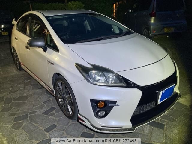 toyota prius 2012 -TOYOTA--Prius DAA-ZVW30--ZVW30-5476113---TOYOTA--Prius DAA-ZVW30--ZVW30-5476113- image 1