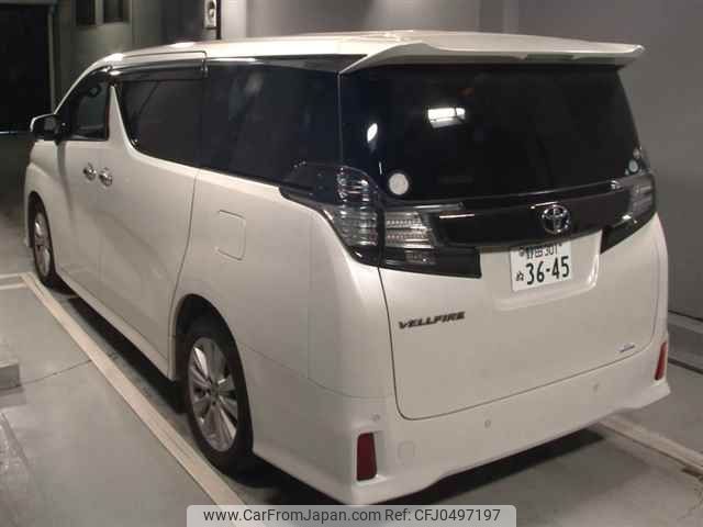 toyota vellfire 2017 -TOYOTA 【野田 301ﾇ3645】--Vellfire AGH35W-0020700---TOYOTA 【野田 301ﾇ3645】--Vellfire AGH35W-0020700- image 2